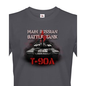 Pánské tričko  T90A  - tričko pro milovníky tanků