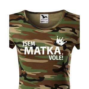 Dámské tričko Jsem matka vole - s dopravou jen za 46 Kč