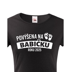 Tričko pro budoucí babičku roku 2025 - skvělý dárek
