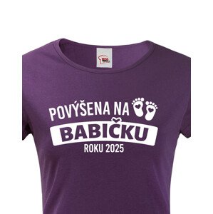 Tričko pro budoucí babičku roku 2025 - skvělý dárek