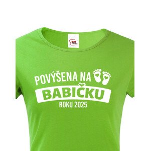 Tričko pro budoucí babičku roku 2025 - skvělý dárek
