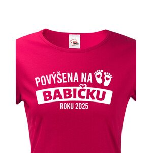 Tričko pro budoucí babičku roku 2025 - skvělý dárek