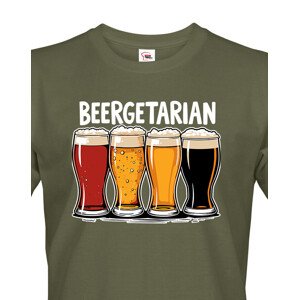 Pánské tričko Beergetarian