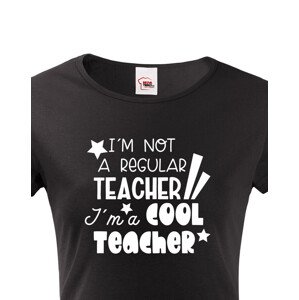 Dámské tričko pro učitelku Cool teacher