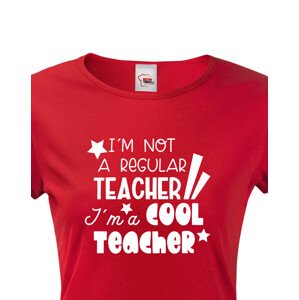 Dámské tričko pro učitelku Cool teacher