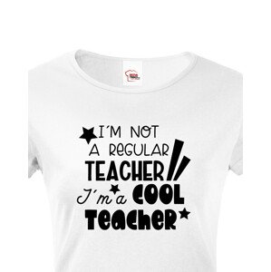 Dámské tričko pro učitelku Cool teacher