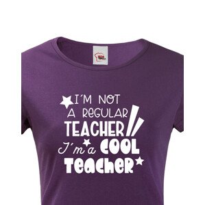 Dámské tričko pro učitelku Cool teacher