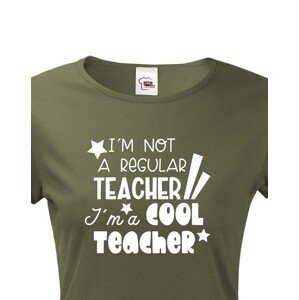 Dámské tričko pro učitelku Cool teacher