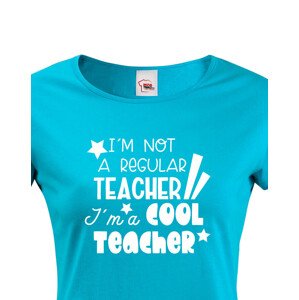 Dámské tričko pro učitelku Cool teacher