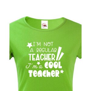 Dámské tričko pro učitelku Cool teacher
