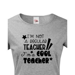 Dámské tričko pro učitelku Cool teacher