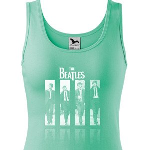 Dámské tričko s potiskem slavné kapely The Beatles - parádní tričko s kvalitním potiskem