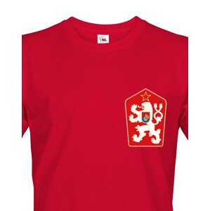 Pánské retro tričko s potlačou Znak ČSSR