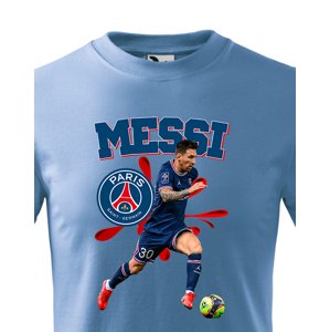 Pánské tričko s potiskem Lionel Messi -  pánské tričko pro milovníky fotbalu