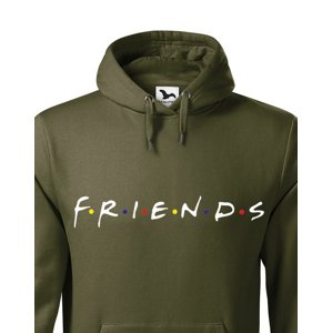 Pánská mikina inspirované seriálem Friends - dárek pro fanoušky seriálu Friends