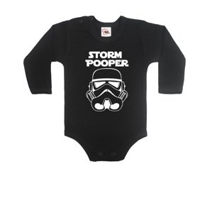 Dětské body s potiskem Star Wars Storm Pooper