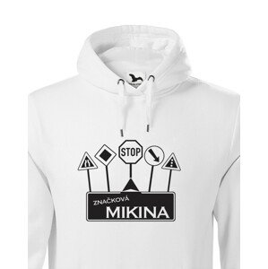 Vtipná mikina s potiskem  Značková mikina - ideální dárek pro rebely