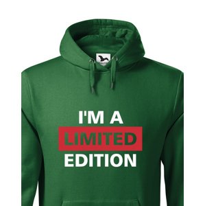 Pánská mikina  I´a m limited edition - skvělý narozeninový dárek