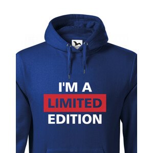 Pánská mikina  I´a m limited edition - skvělý narozeninový dárek