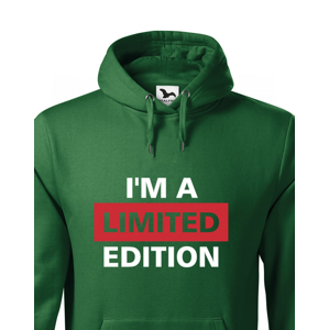 Pánská mikina  I´a m limited edition - skvělý narozeninový dárek