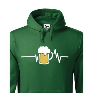 Pánská mikina s potiskem pivo pro každou příležitost