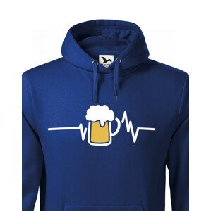 Pánská mikina s potiskem pivo pro každou příležitost
