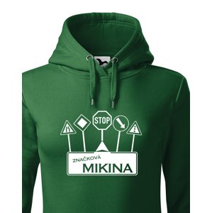 Vtipná dámská mikina s potiskem  Značková mikina - ideální dárek pro rebelky