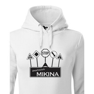 Vtipná dámská mikina s potiskem  Značková mikina - ideální dárek pro rebelky