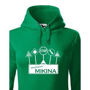 Vtipná dámská mikina s potiskem  Značková mikina - ideální dárek pro rebelky