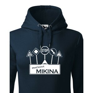 Vtipná dámská mikina s potiskem  Značková mikina - ideální dárek pro rebelky