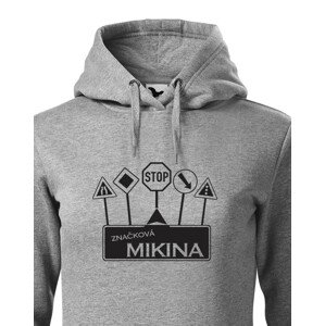 Vtipná dámská mikina s potiskem  Značková mikina - ideální dárek pro rebelky
