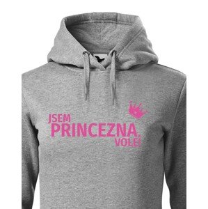 Dámská mikina Jsem princezna vole - s dopravou jen za 46 Kč