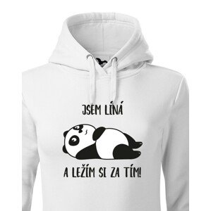Dámské mikina Jsem líná a ležím si za tím! - ideální dárek pro ženy