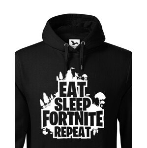 Pánská mikina Eat Sleep Fortnite Repeat