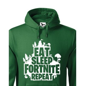 Pánská mikina Eat Sleep Fortnite Repeat