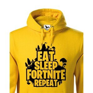Pánská mikina Eat Sleep Fortnite Repeat