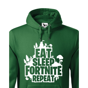Pánská mikina Eat Sleep Fortnite Repeat