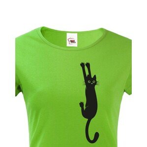 Dámské tričko s kočkou  - ideální dárek pro milovníky koček