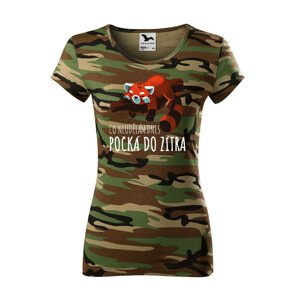 Dámské tričko Co neudělám dnes, počká do zítra