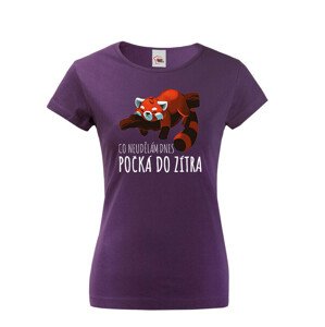 Dámské tričko Co neudělám dnes, počká do zítra