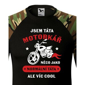 Pánské tričko pro tátu motorkáře - ideální dárek