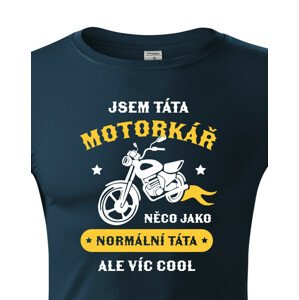 Pánské tričko pro tátu motorkáře - ideální dárek