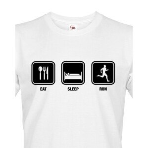 Pánské tričko EAT SLEEP RUN - ideální dárek pro běžce