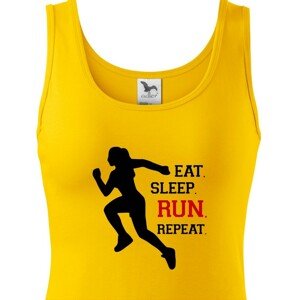 Dámské tričko EAT SLEEP RUN REPEAT- ideální dárek pro běžce