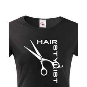Dámské tričko pro kadeřnice - Hair Stylist