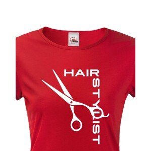 Dámské tričko pro kadeřnice - Hair Stylist