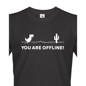 Pánské tričko You are Offline - ideální triko pro Geeky