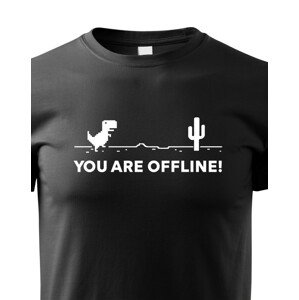 Dětské tričko You are Offline - ideální triko pro Geeky