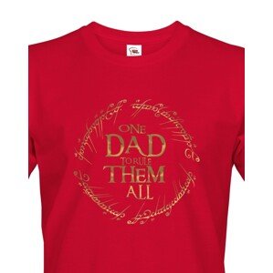 Vtipné tričko pro tatínky Tričko One Dad to Rule Them All