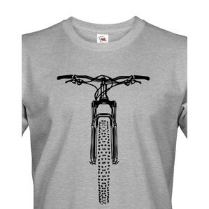 Pánské tričko MTB  s horským kolem - skvělý dárek k narozeninám